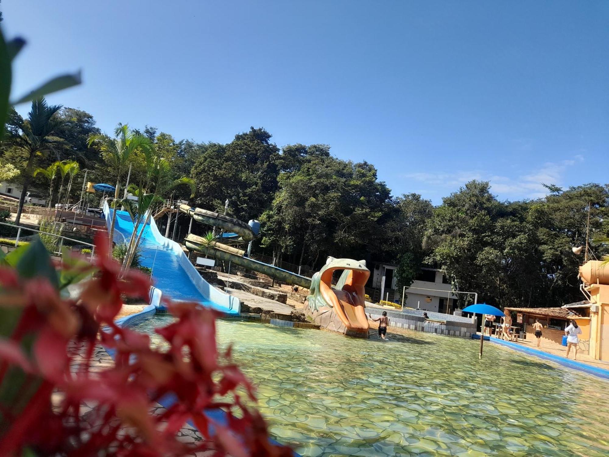 Pousada Balneario Cachoeira Do Moinho Belo Vale Exterior foto