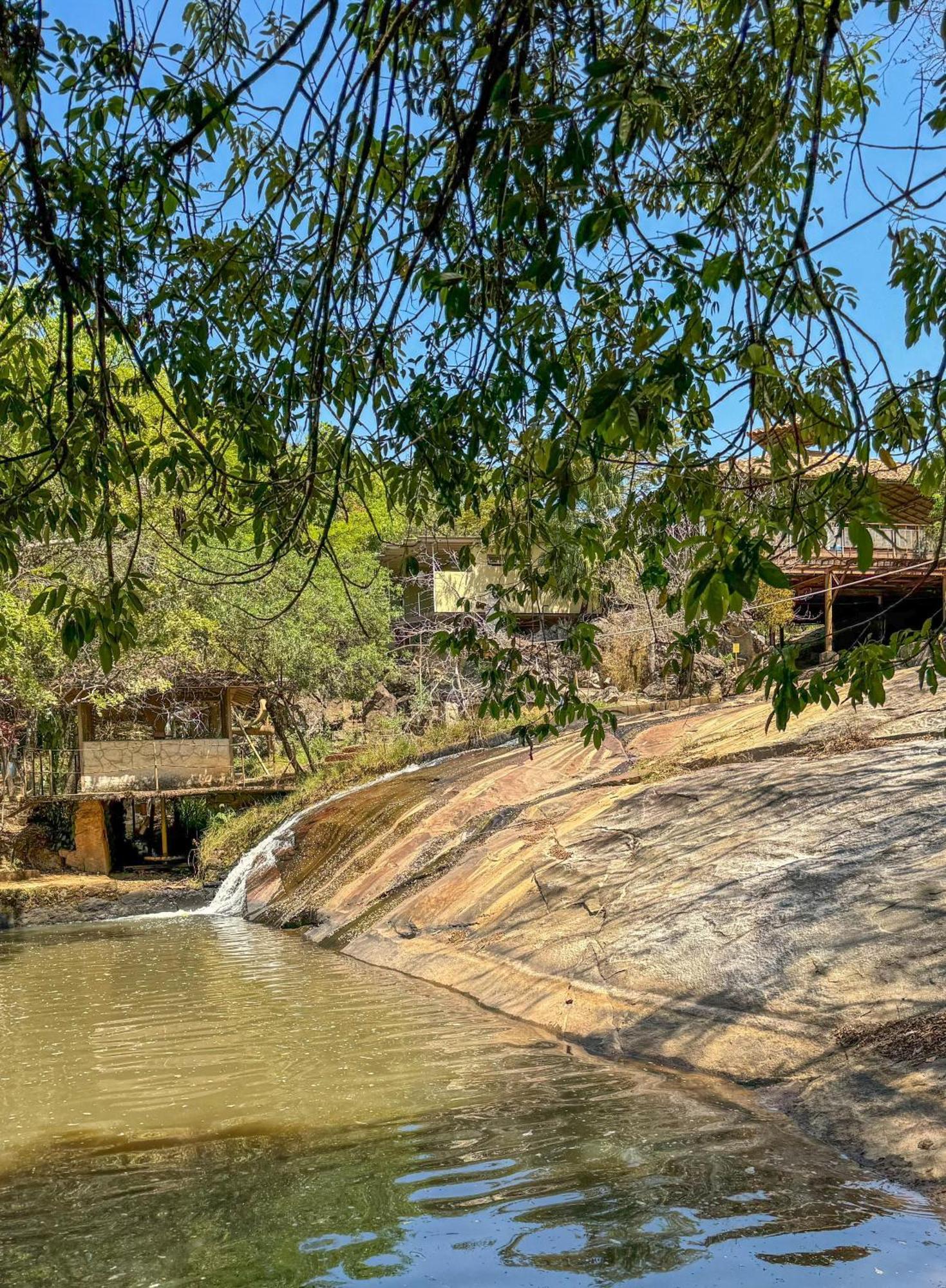 Pousada Balneario Cachoeira Do Moinho Belo Vale Exterior foto